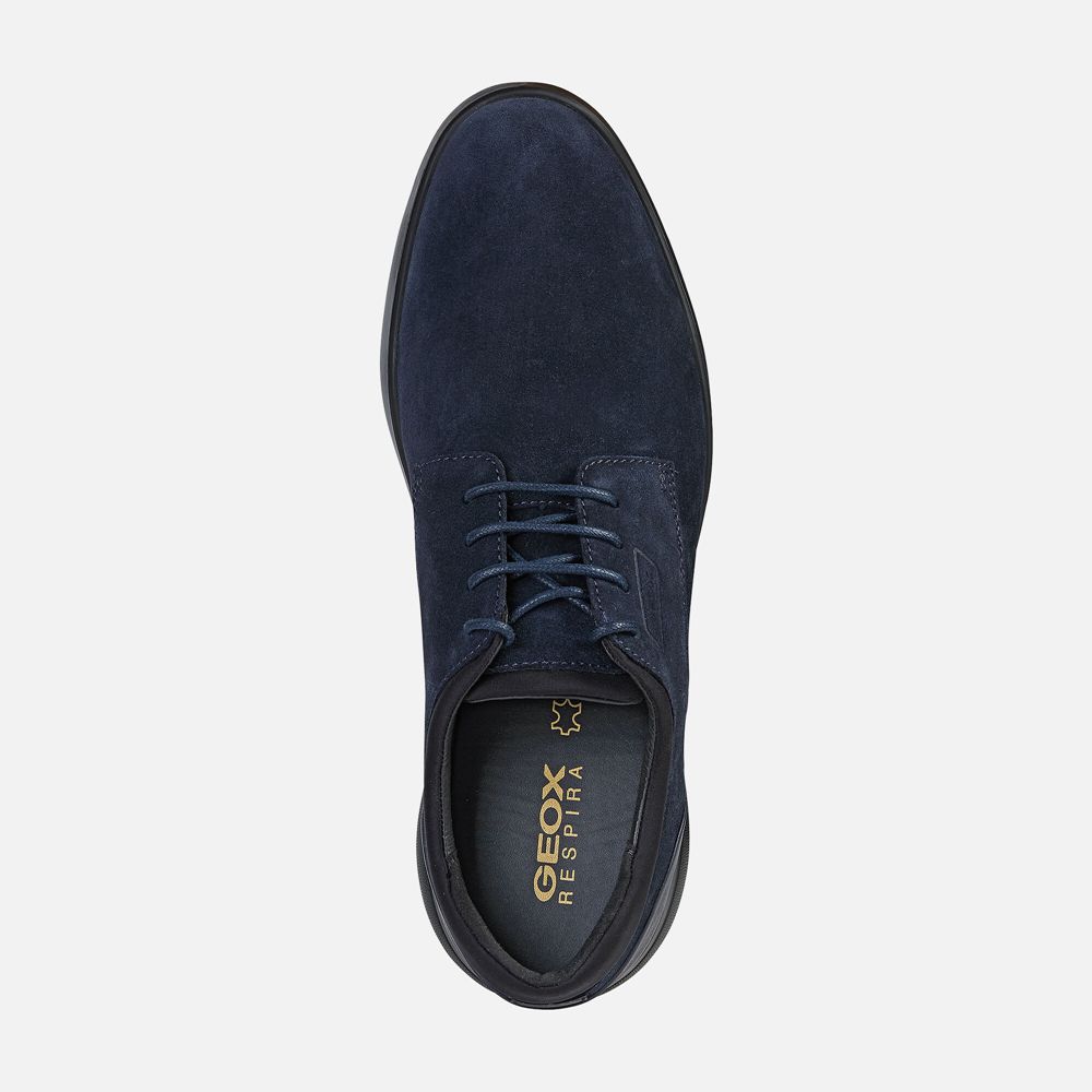 Geox Casual Shoes Navy Smoother - Geox Mens Shoes - QFWBZH406